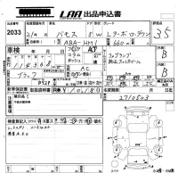 Honda VAMOS лот № 2033 оценка 3.5  с аукциона в Японии 5