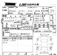 Toyota HARRIER лот № 1195 оценка 3.5  с аукциона в Японии 5
