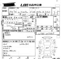 Daihatsu MOVE лот № 9151 оценка 3.5  с аукциона в Японии 5
