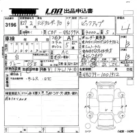 Toyota LAND CRUISER лот № 3196 оценка 4  с аукциона в Японии 5