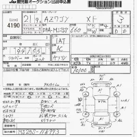 Mazda AZ WAGON лот № 4190 оценка 3  с аукциона в Японии 7