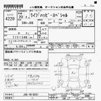Honda LIFE лот № 4228 оценка 3.5  с аукциона в Японии 7