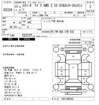 Subaru EXIGA лот № 3334 оценка 3  с аукциона в Японии 6
