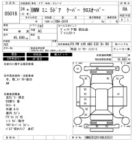 BMW MINI лот № 5018 оценка RA  с аукциона в Японии 6