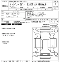 Mercedes-Benz E CLASS WAGON лот № 5065 оценка 6  с аукциона в Японии 6