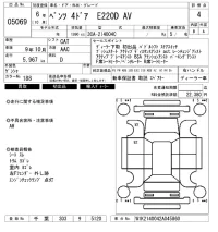 Mercedes-Benz E CLASS лот № 5069 оценка 4  с аукциона в Японии 6