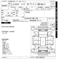Mitsubishi MINICAB MIEV лот № 60167 оценка 3.5  с аукциона в Японии 7