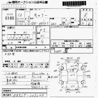 Suzuki CARRY TRUCK лот № 8169 оценка R  с аукциона в Японии 7