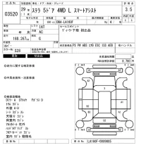 Subaru STELLA лот № 3520 оценка 3.5  с аукциона в Японии 6