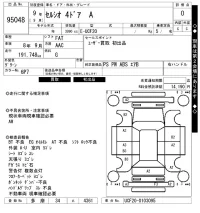 Toyota CELSIOR лот № 95048 оценка 0  с аукциона в Японии 7