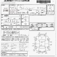 Toyota WISH лот № 2199 оценка R  с аукциона в Японии 7