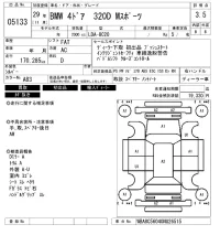 BMW 3-Series лот № 5133 оценка 3.5  с аукциона в Японии 6