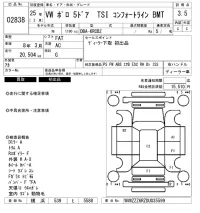 Volkswagen POLO лот № 2838 оценка 3.5  с аукциона в Японии 6