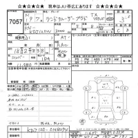 Toyota LAND CRUISER PRADO лот № 7057 оценка 3.5  с аукциона в Японии 8