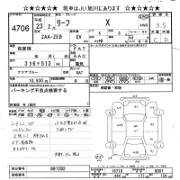 Nissan LEAF лот № 4706 оценка 3.5  с аукциона в Японии 11