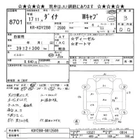 Toyota DYNA лот № 8701 оценка 3  с аукциона в Японии 11