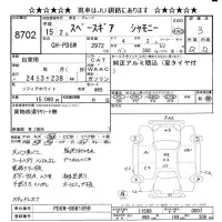 Mitsubishi DELICA лот № 8702 оценка 3  с аукциона в Японии 11