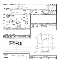 Subaru SAMBAR лот № 3587 оценка -  с аукциона в Японии 5