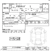 Daihatsu TERIOS KID лот № 3018 оценка -  с аукциона в Японии 5