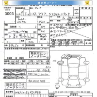 Toyota AQUA лот № 3003 оценка   с аукциона в Японии 10