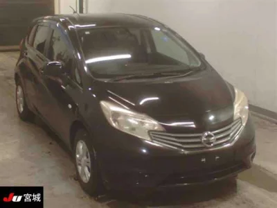 Nissan NOTE  с аукциона в Японии