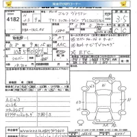 Volkswagen GOLF VARIANT лот № 4182 оценка 3.5  с аукциона в Японии 5