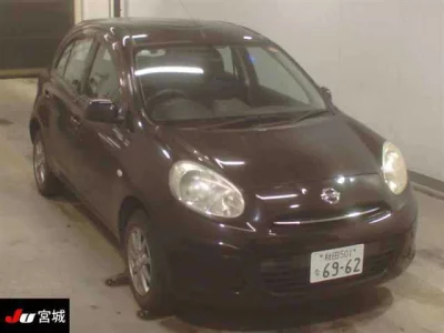 Nissan MARCH  с аукциона в Японии