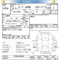 Mitsubishi PAJERO лот № 4256 оценка R  с аукциона в Японии 5