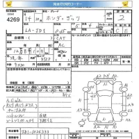 Honda THATS лот № 4269 оценка 2  с аукциона в Японии 5