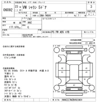 Volkswagen SHARAN лот № 6092 оценка 3  с аукциона в Японии 5