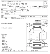Suzuki SWIFT лот № 6163 оценка 3.5  с аукциона в Японии 5