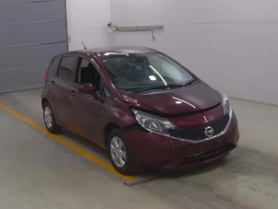 Nissan NOTE  с аукциона в Японии