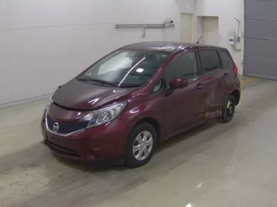 Nissan NOTE  с аукциона в Японии