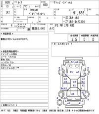 Honda LIFE лот № 3020 оценка 3.5  с аукциона в Японии 5