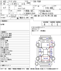 Nissan DUALIS лот № 5584 оценка R  с аукциона в Японии 5
