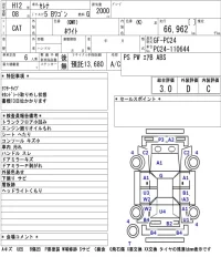 Nissan SERENA лот № 8551 оценка 3  с аукциона в Японии 5