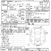 Mazda CX-5 лот № 3052 оценка 4  с аукциона в Японии 8