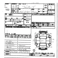 Toyota FUNCARGO лот № 102 оценка 3  с аукциона в Японии 7