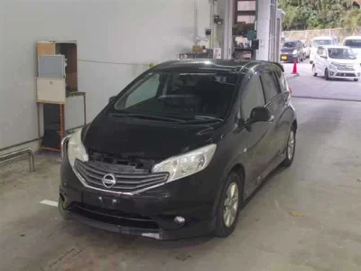 Nissan NOTE  с аукциона в Японии