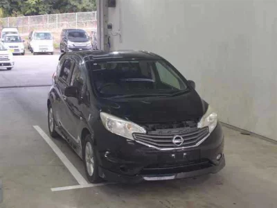 Nissan NOTE  с аукциона в Японии