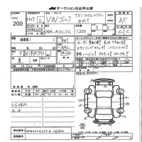Volkswagen GOLF лот № 200 оценка 3.5  с аукциона в Японии 7