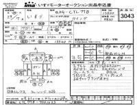 Isuzu TRUCK лот № 3043 оценка 3.5  с аукциона в Японии 4