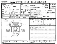 Isuzu TRUCK лот № 3006 оценка 3.5  с аукциона в Японии 2