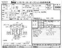 Hino RANGER лот № 3066 оценка 3.5  с аукциона в Японии 4