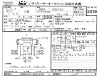 Mitsubishi FUSO TRUCK лот № 3316 оценка 3.5  с аукциона в Японии 3