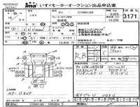 Isuzu TRUCK лот № 3171 оценка RB  с аукциона в Японии 4