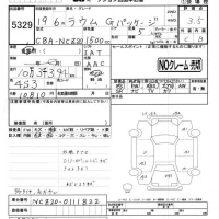 Toyota RAUM лот № 5329 оценка 3.5  с аукциона в Японии 4