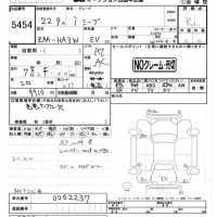 Mitsubishi I-MIEV лот № 5454 оценка R  с аукциона в Японии 4