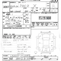 Daihatsu MIRA E S лот № 3097 оценка R  с аукциона в Японии 7