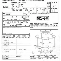 Subaru STELLA лот № 5639 оценка 3.5  с аукциона в Японии 4